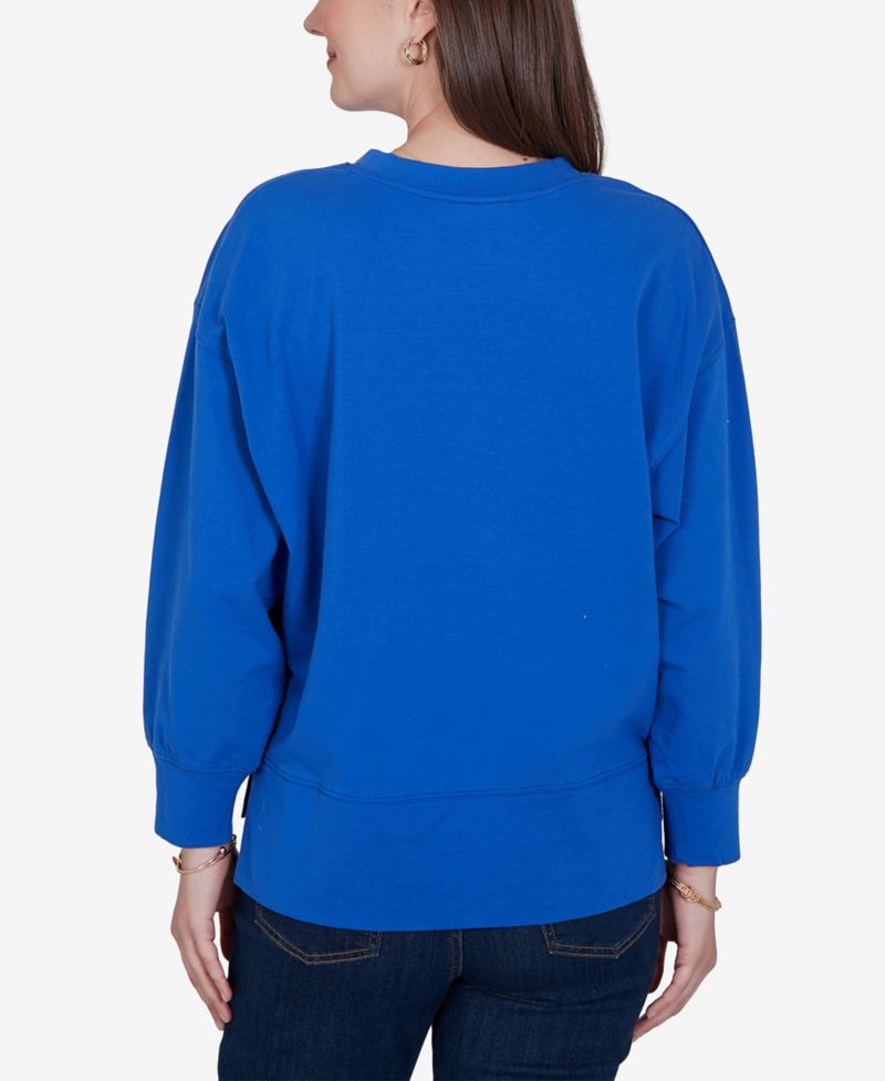 Petite Game Day Graphic Crewneck Sweatshirt