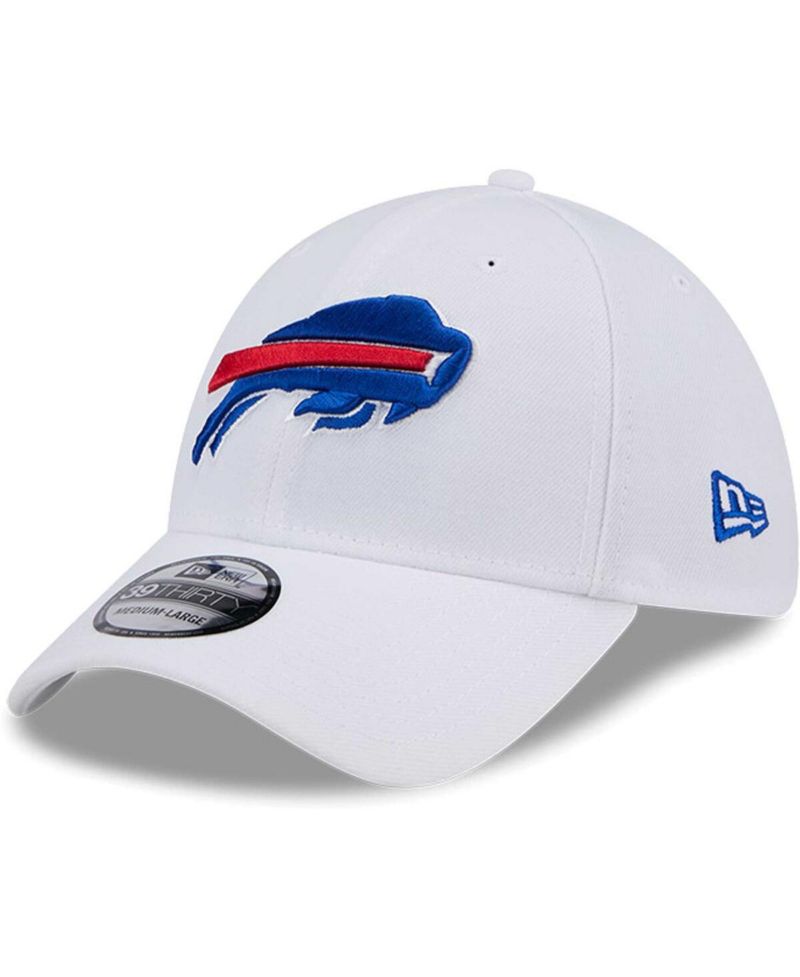 Men's White Buffalo Bills Main 39Thirty Flex Hat