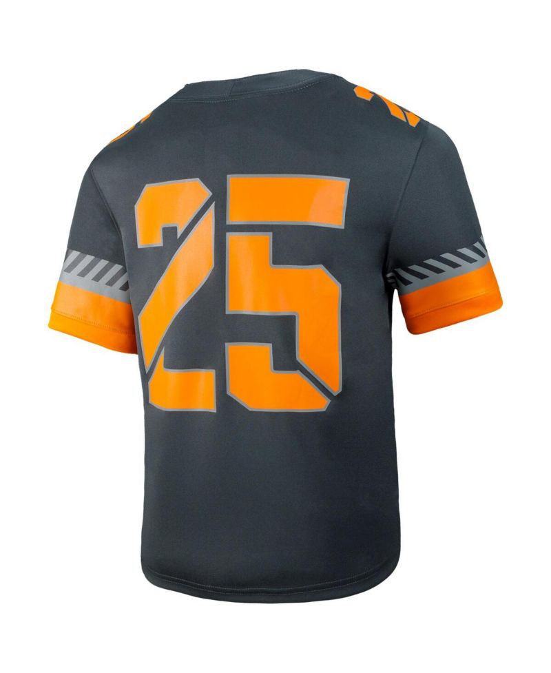 Big Boys and Girls 25 Anthracite Tennessee Volunteers Untouchable Replica Game Jersey