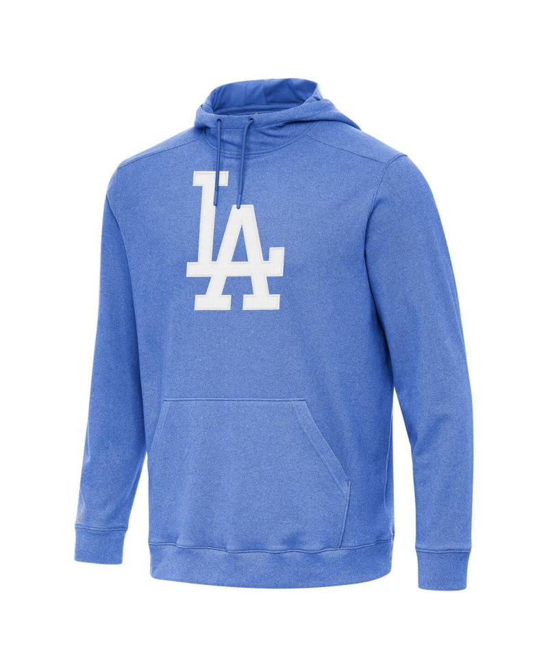 Men's Heather Royal Los Angeles Dodgers Cloud Pullover Hoodie