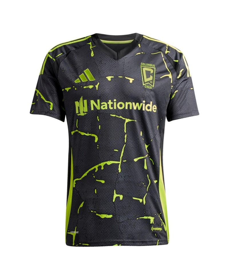 Men's Sean Zawadzki Black Columbus Crew 2025 The Goosebumps Kit Replica Player Jersey