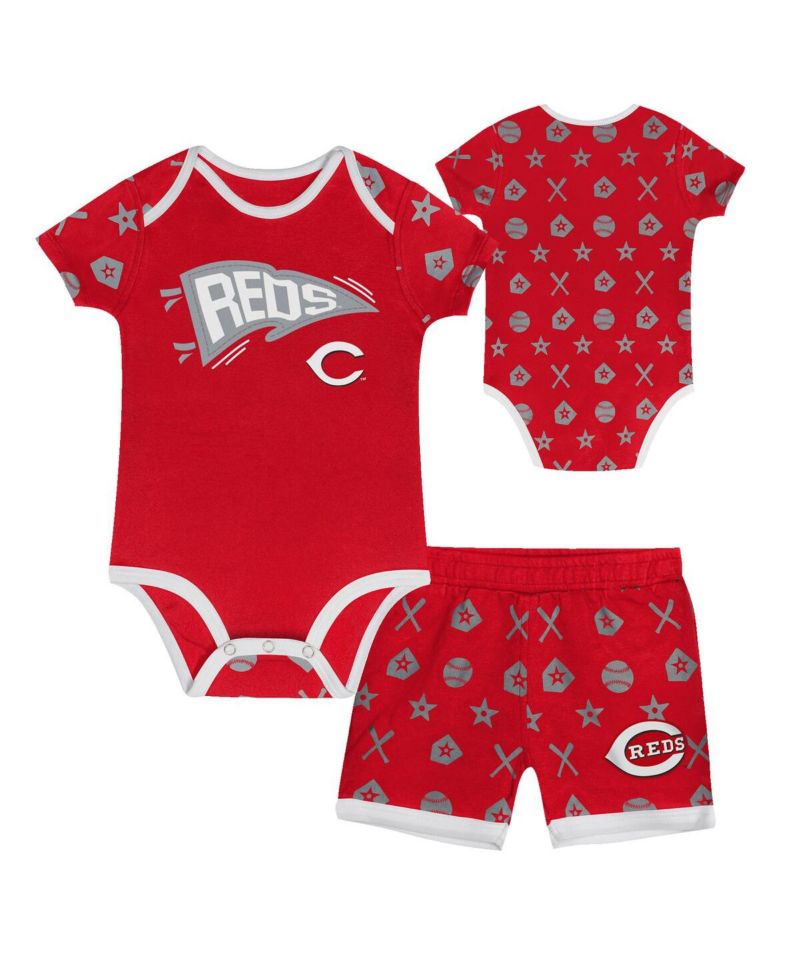 Baby Boys and Girls 2-Piece Navy Detroit Tigers On Deck Diaper Cover Set