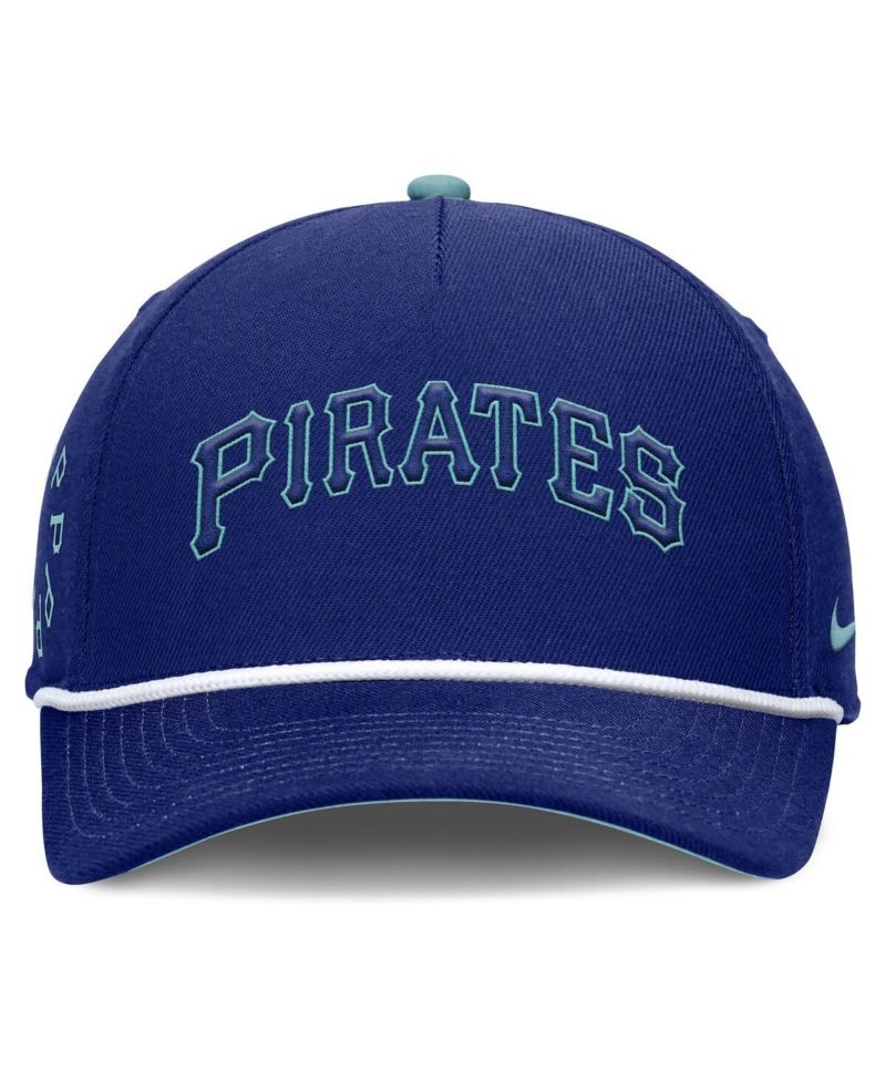 Men's Royal Pittsburgh Pirates Father's Day Rise Adjustable Hat
