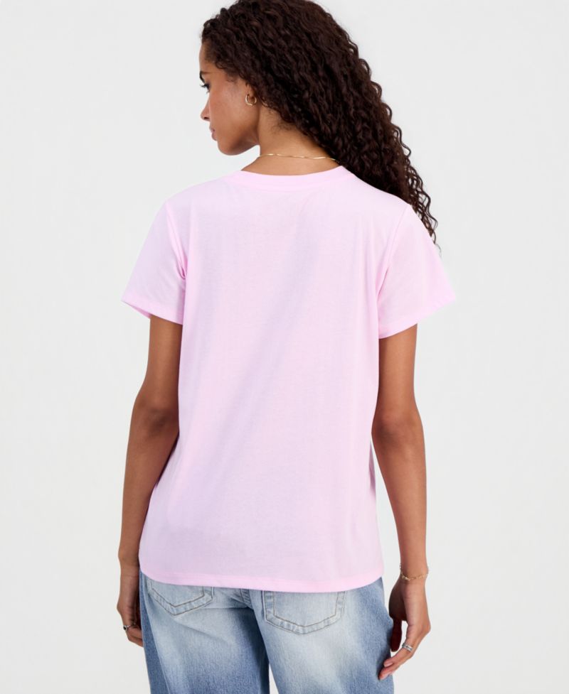 Juniors' Pumpkin Patchwork T-Shirt