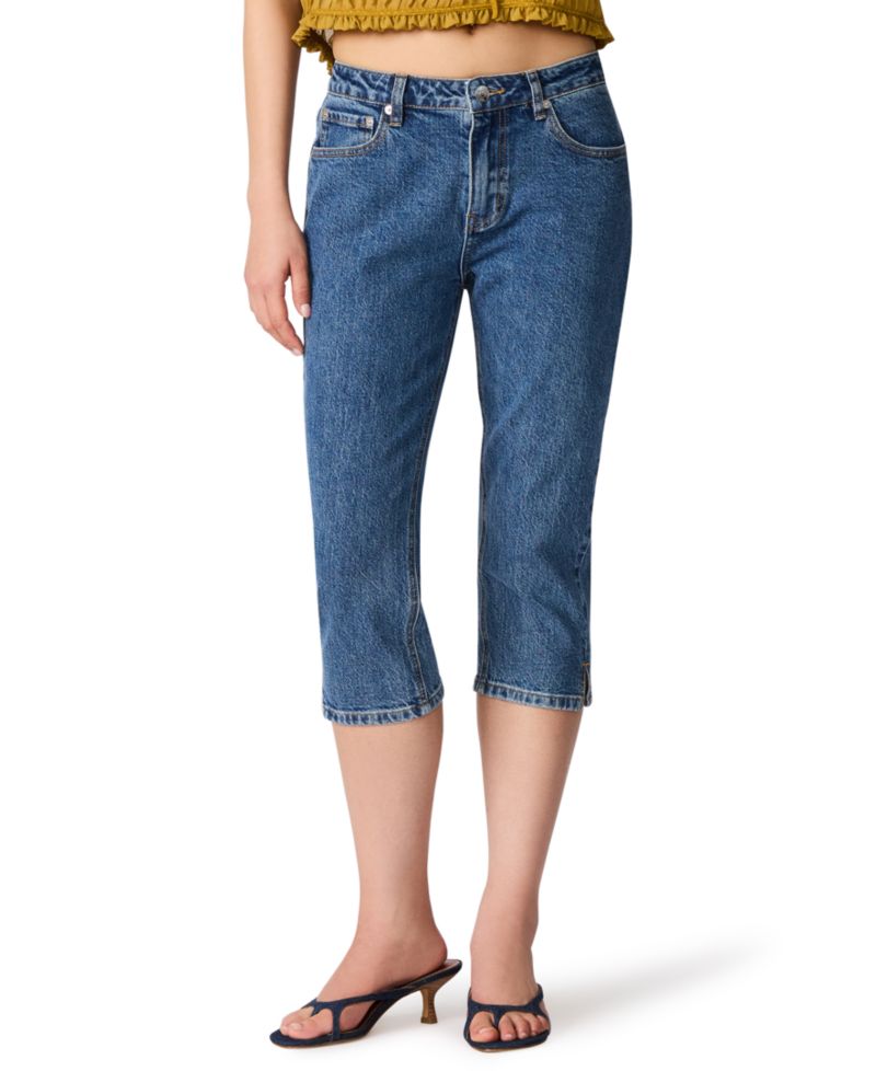 Women's Devan Low-Rise Slim-Fit Capri Jeans