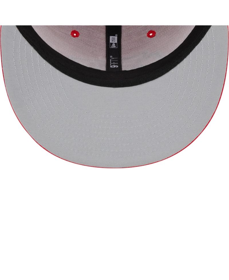 Men's Red Kansas City Chiefs Main Trucker 9FIFTY Snapback Hat