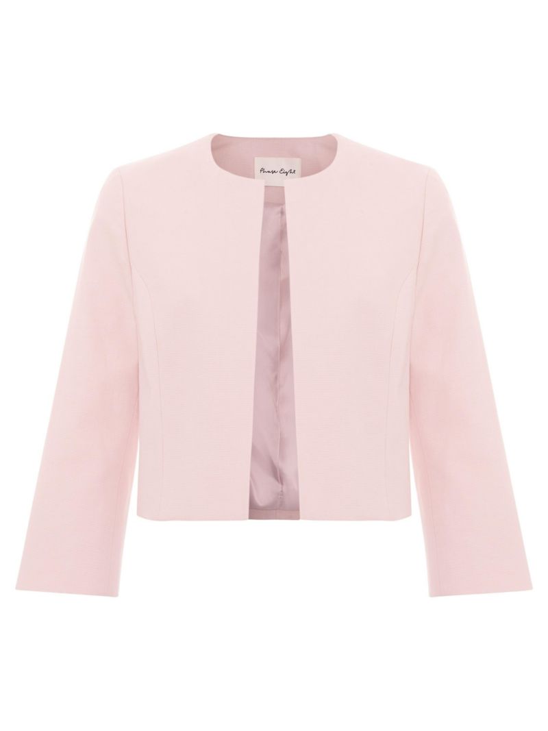Women's Elizabeth Cropped Round Neck Jacket