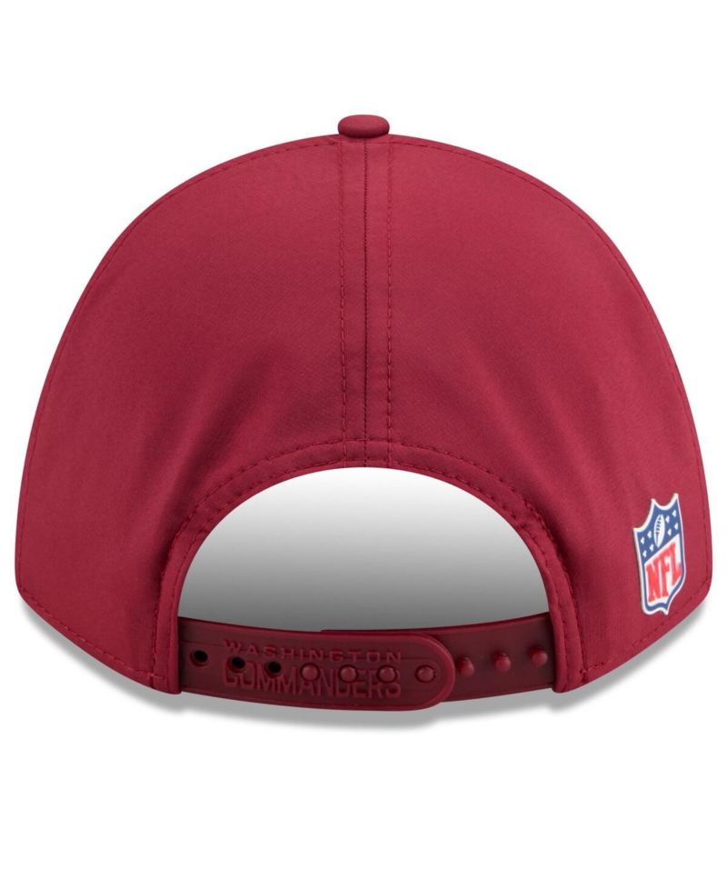 Men's Burgundy Washington Commanders 2025 Sideline M-Crown 9FORTY Adjustable Hat