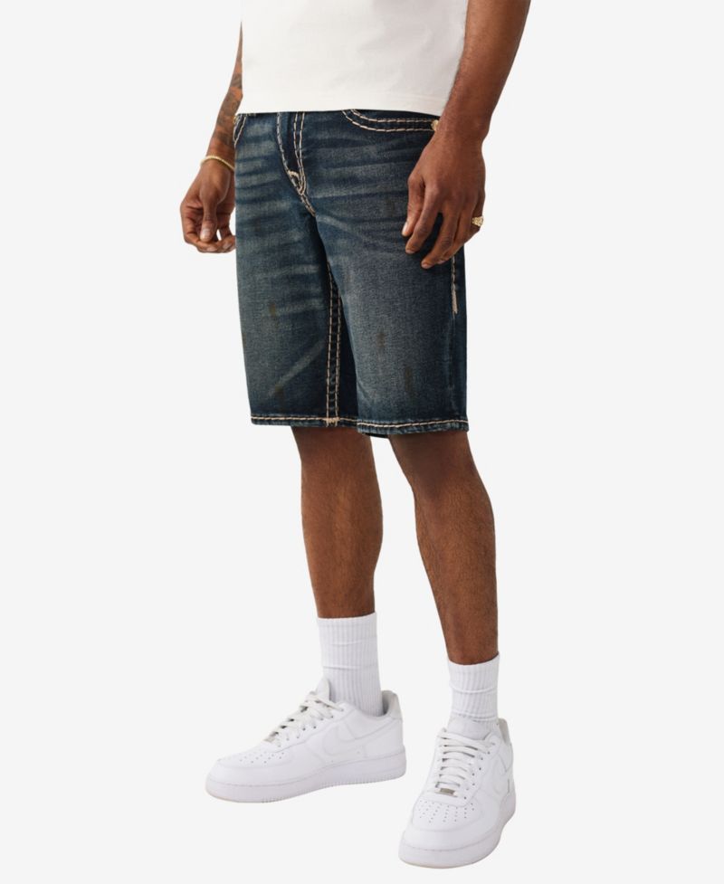 Men's Straight-Fit Denim Shorts