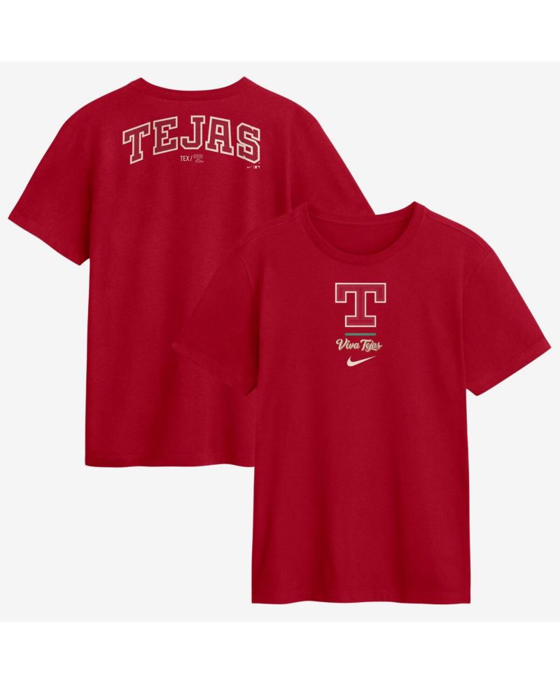 Men's Red Texas Rangers 2026 City Connect 2-Hit T-Shirt