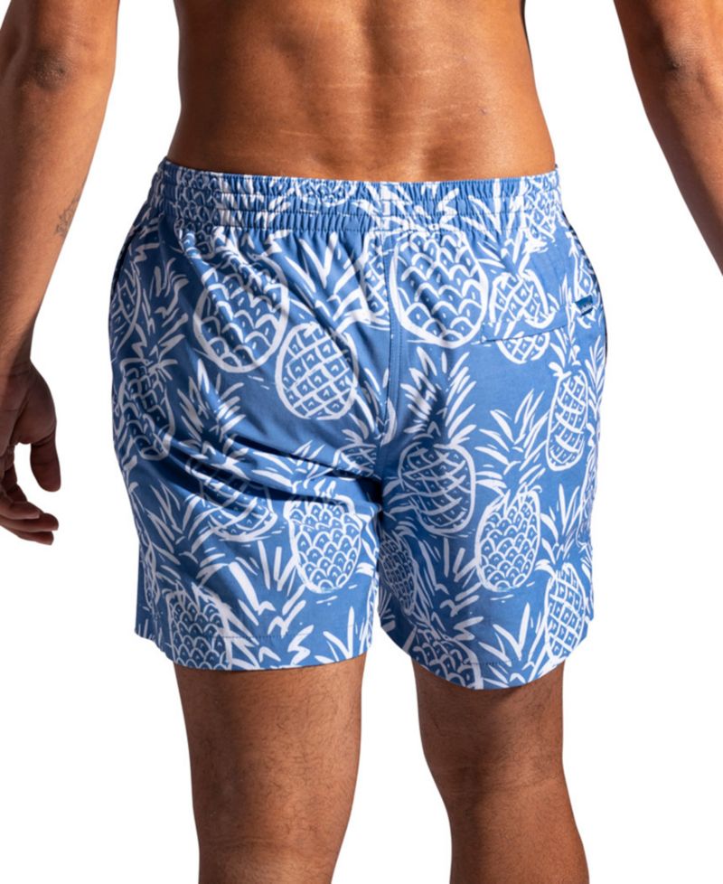 Men's The Thigh-Naples Quick-Dry 5-1/2" Swim Trunks with Boxer Brief Liner