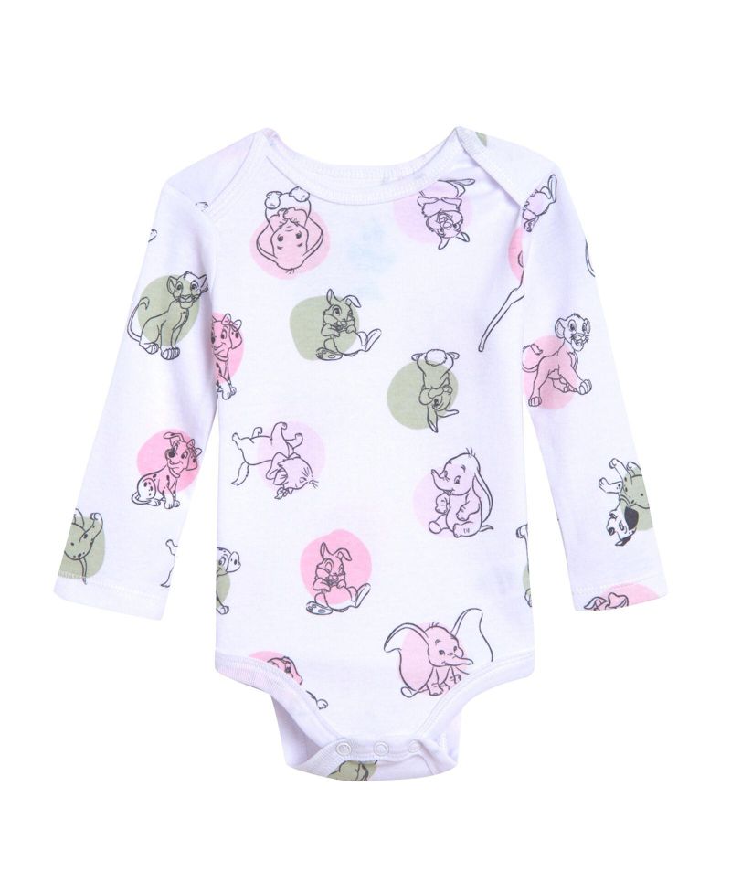 Baby Girls Dumbo Simba 3 Pack Cosplay Bodysuits