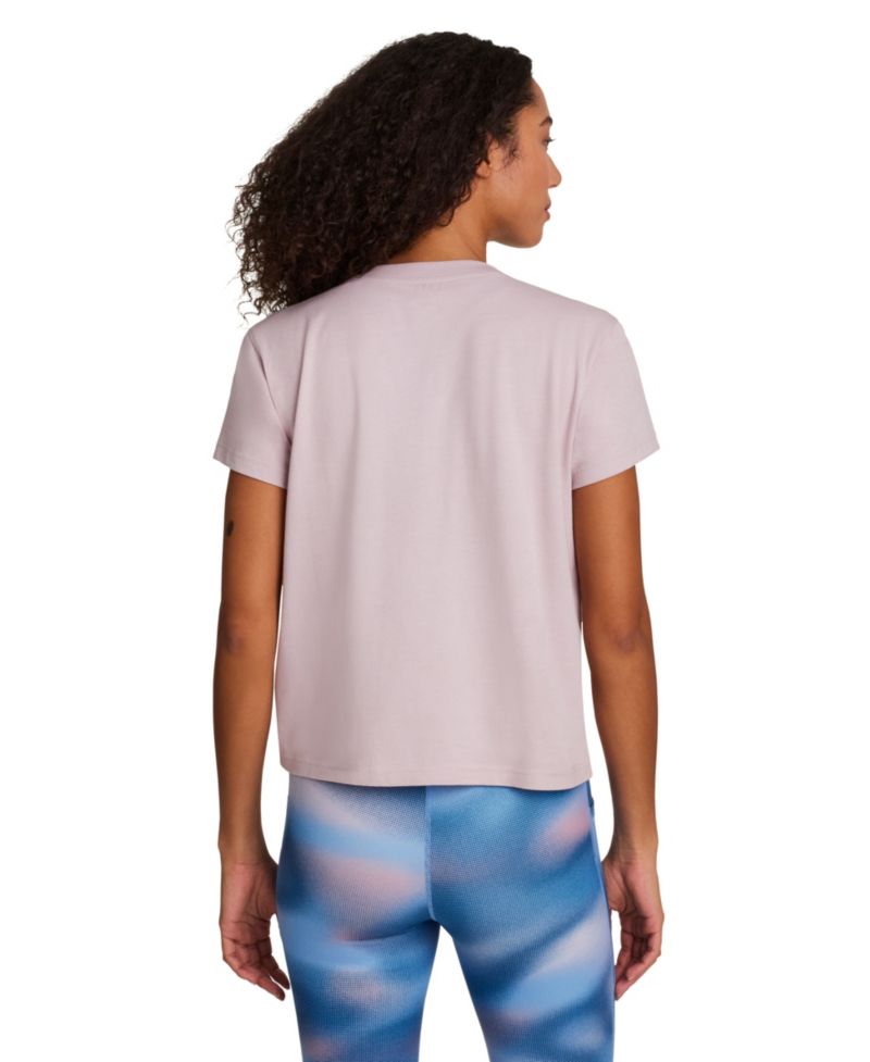 Women's Short-Sleeve Crew Neck Pull-On T-Shirt