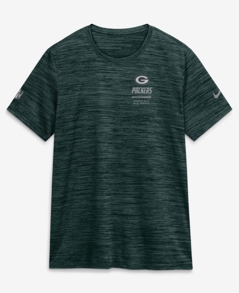 Women's Green Green Bay Packers Sideline Velocity Dri-FIT T-Shirt