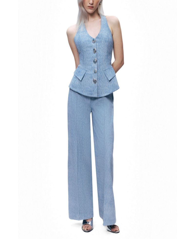 Women's Wide-Leg Trousers