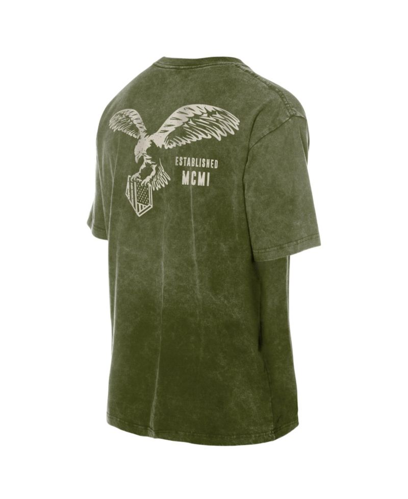 Men's Olive Cleveland Guardians 2026 Armed Forces Day T-Shirt
