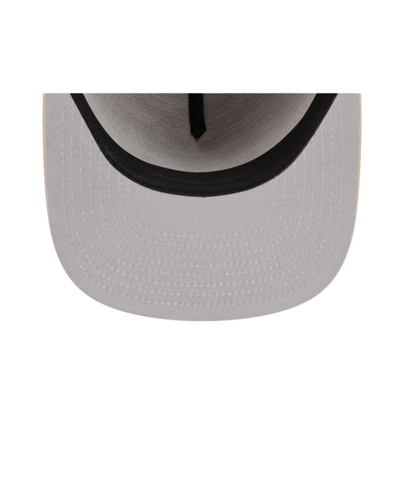 Men's Brown/Light Beige Dallas Cowboys Two-Tone Color Pack A-Frame 9FIFTY Snapback Hat