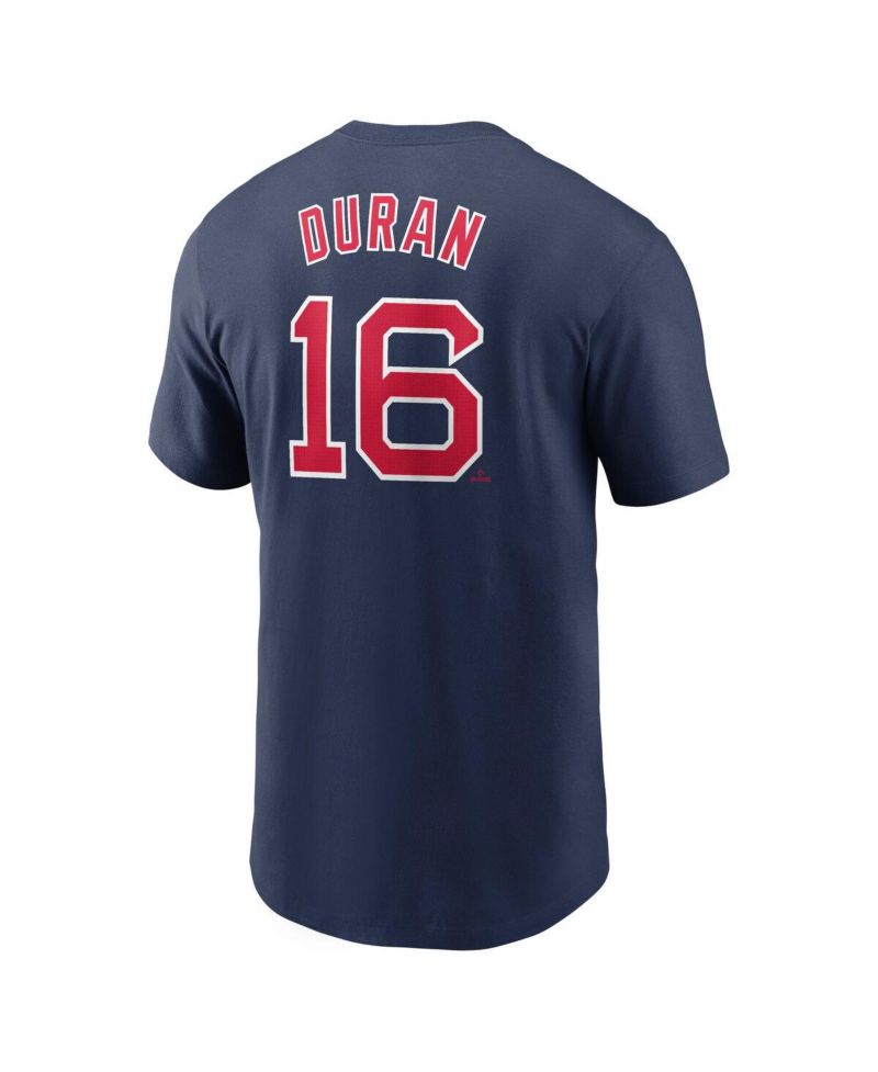 Men's Jarren Duran Navy Boston Red Sox Fuse Name & Number T-Shirt