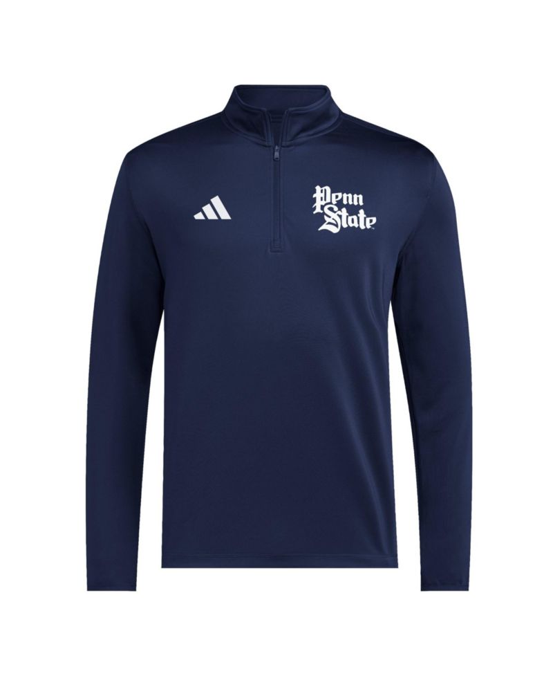 Men's Navy Penn State Nittany Lions 2026 Sideline Ultimate365 Woven Quarter-zip Pullover