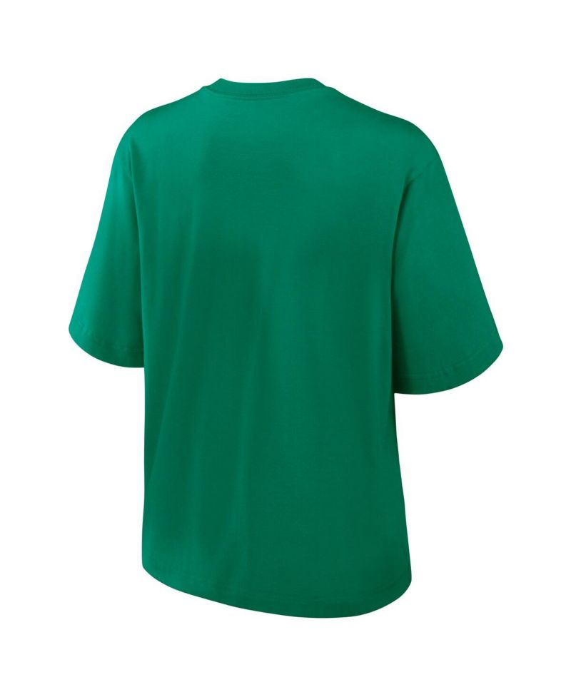 Women's Green New York Jets Glory Arch Boxy T-Shirt