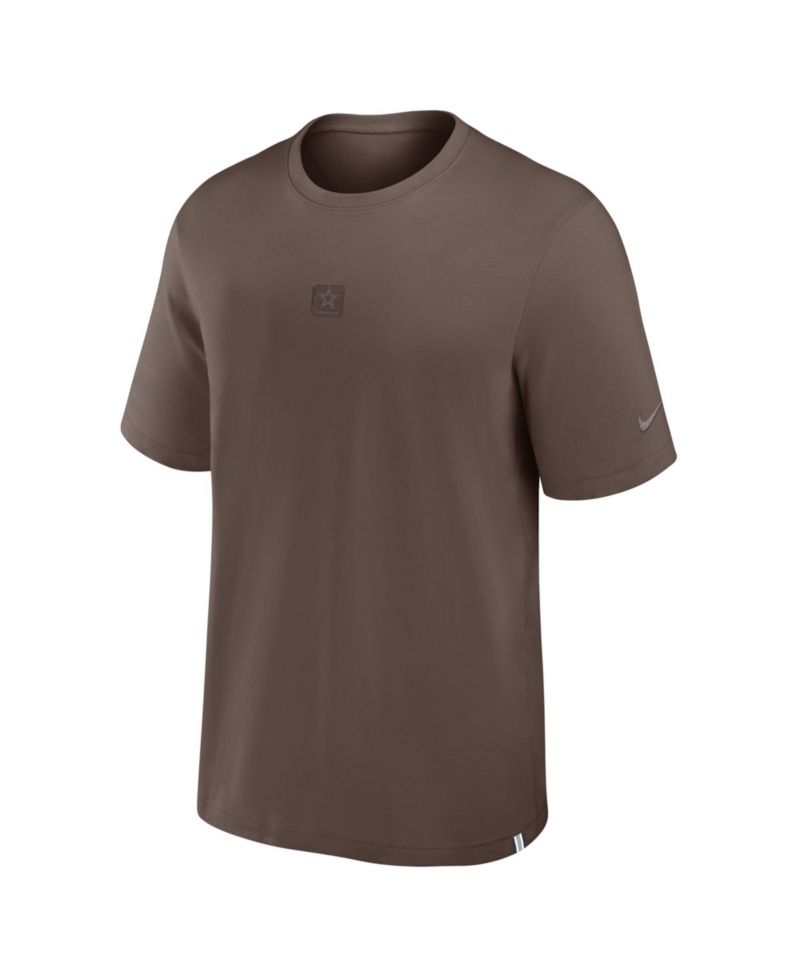Men's Brown Dallas Cowboys Last Resort Dri-FIT T-Shirt