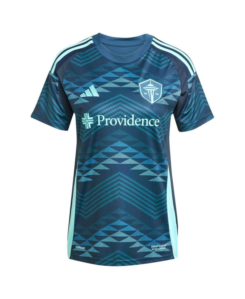 Women's Jordan Morris Blue Seattle Sounders FC 2025 The Salish Sea Kit Replica Player Jersey