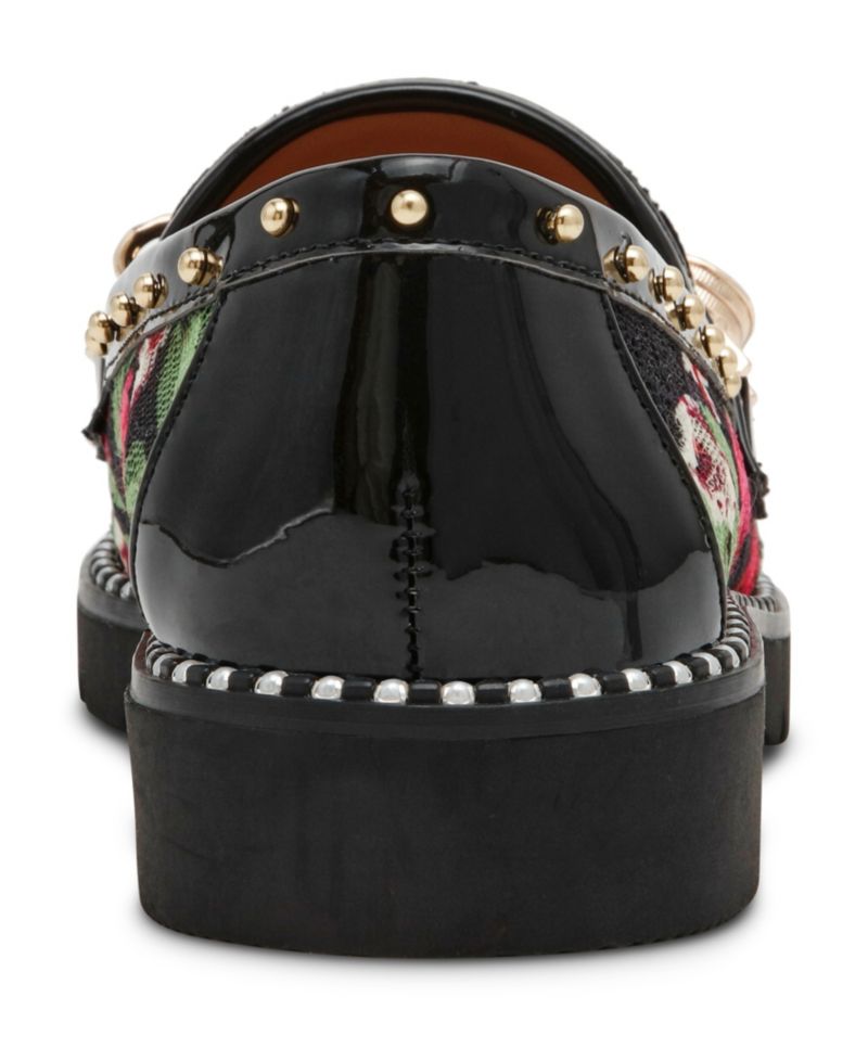 Women's Alfie Embellished Platform Round-Toe Loafers