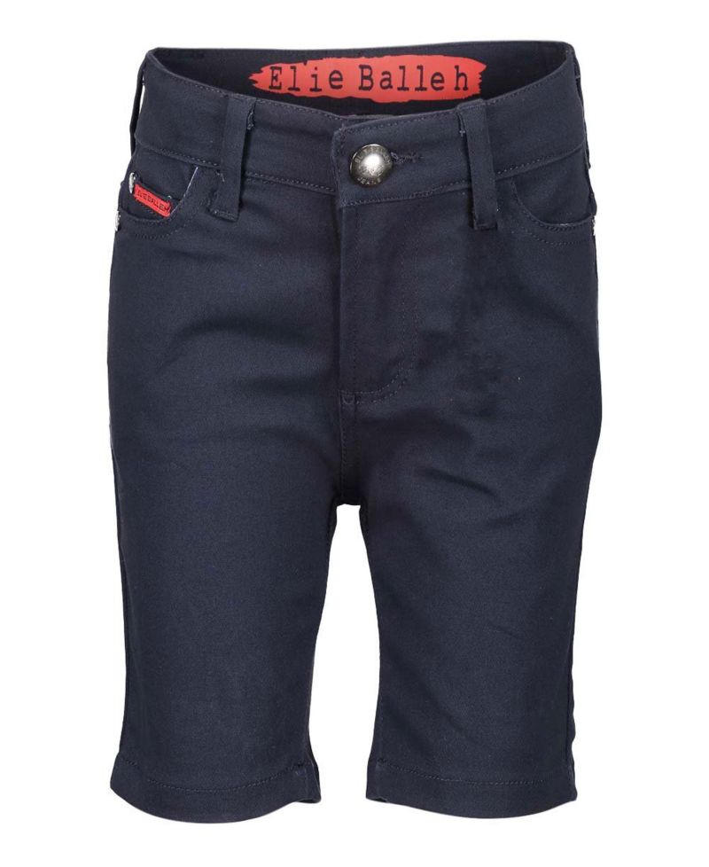 Big Boys Navy Cotton Twill Short