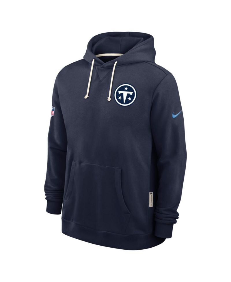 Men's Navy Tennessee Titans 2026 Rivalries Collection Sideline Pullover Hoodie