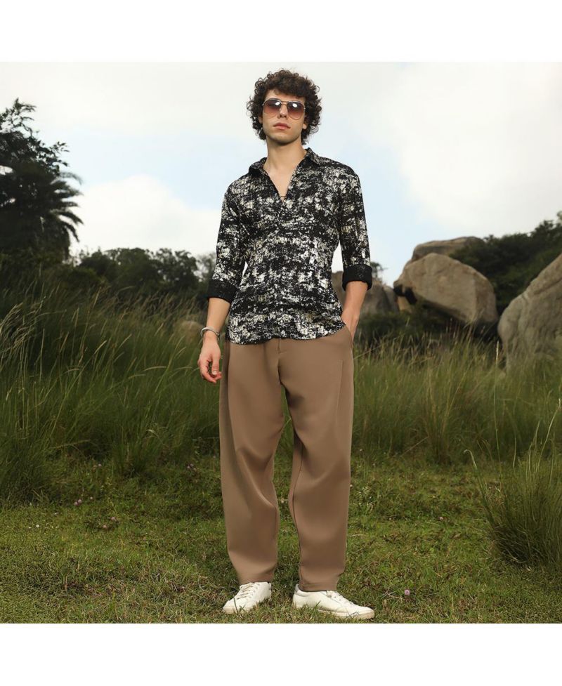 Textured Foil Shirt