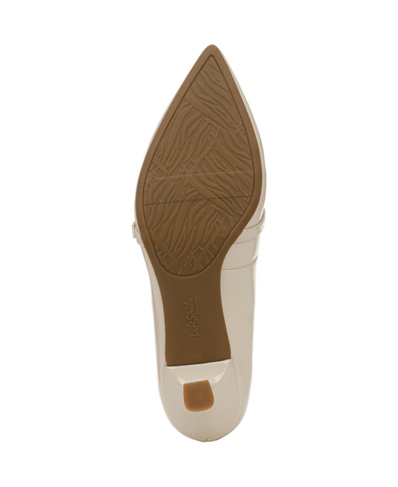 Women's Madelyn Mary Jane Pointed Toe Kitten Heel Pumps