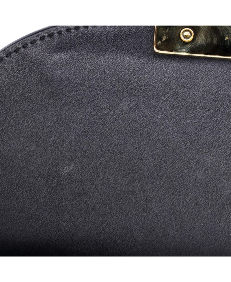 Medium Padlock Saddle Shoulder Bag GG Coated Canvas and Leather