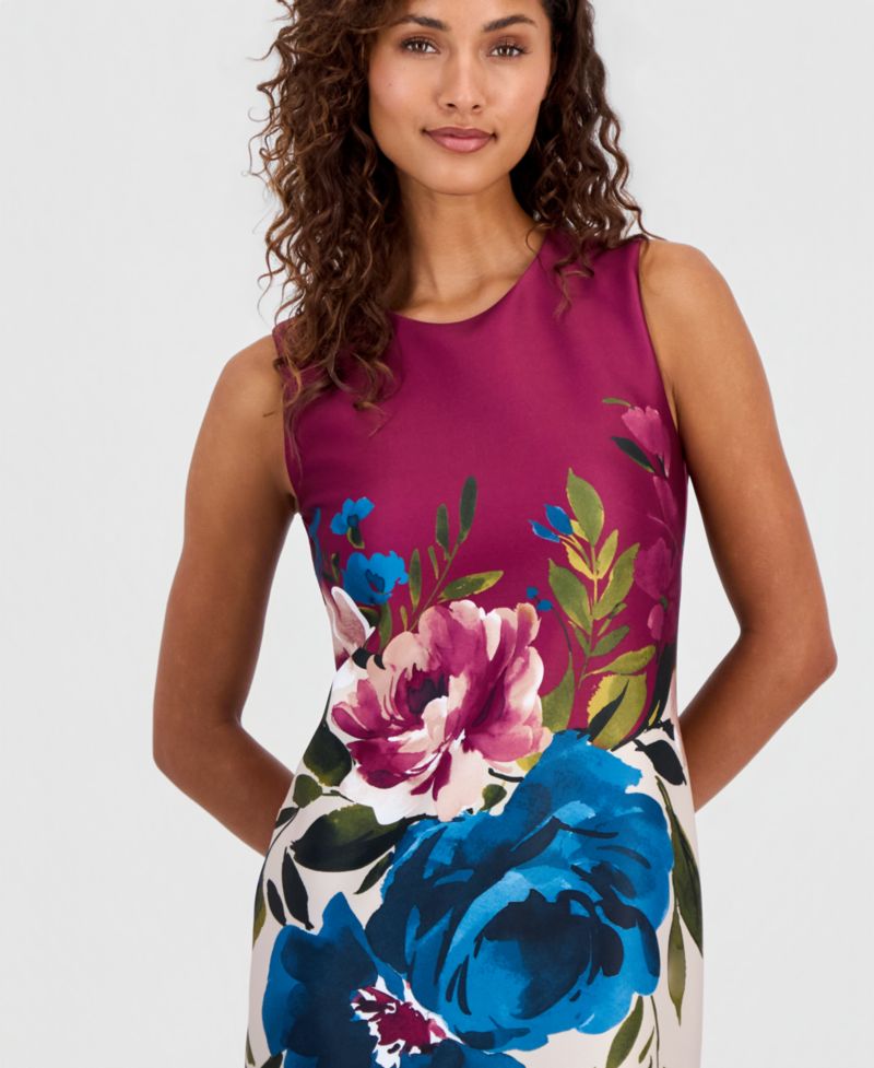 Women's Sheath Sleeveless Dress