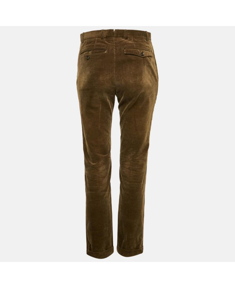 Women's Prorsum Khaki Green Corduroy Pants