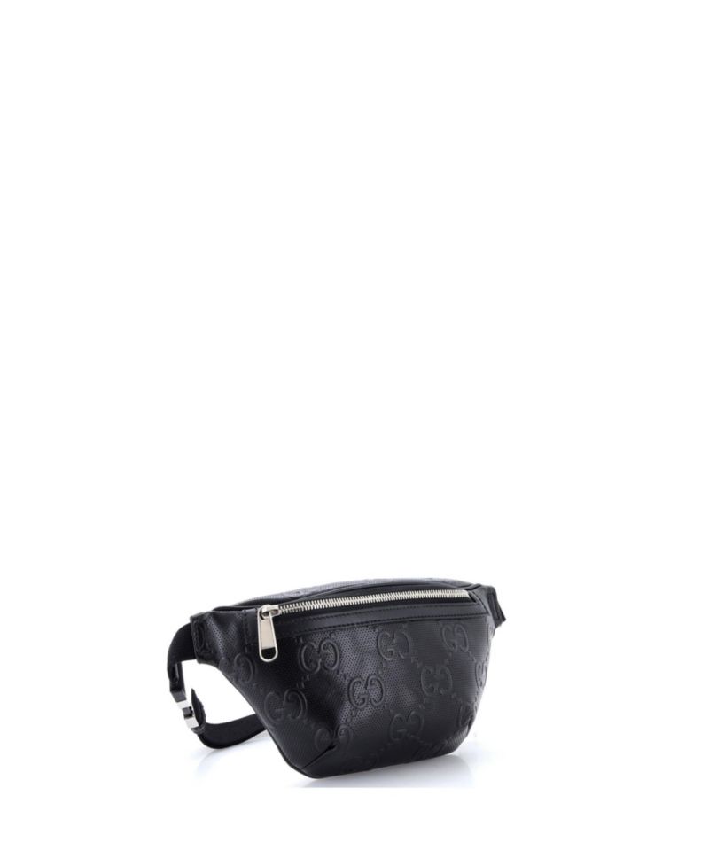 Small Belt Bag GG Embossed Perforated Leather