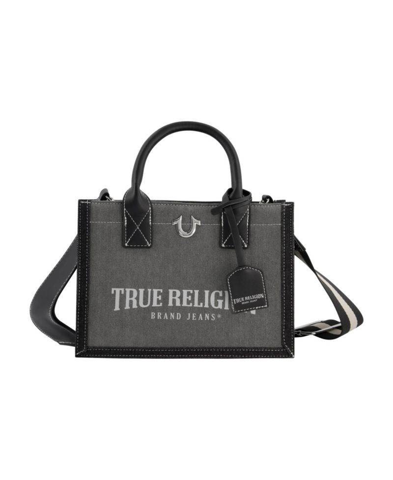 Modern Edge Denim Tote