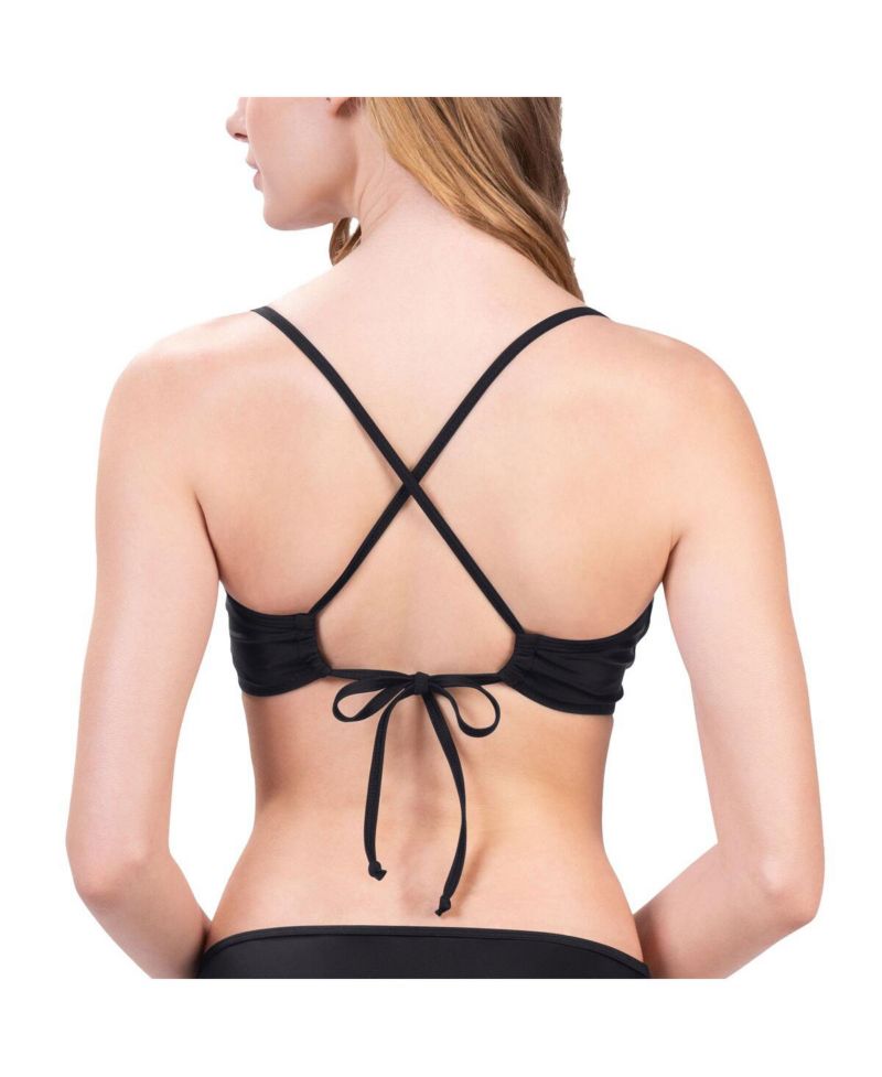 Women's Black Cincinnati Bengals Hall of Fame Bikini Top