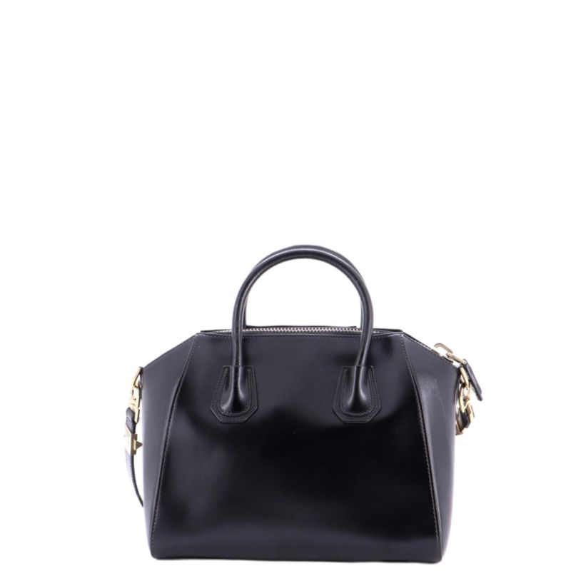 Small Antigona Bag Glazed Leather