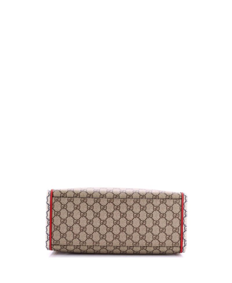 Small Exquisite Tote Printed GG Coated Canvas