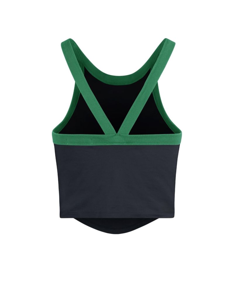 Women's '47 Navy Notre Dame Fighting Irish Shimmer Shadow Sporty Tank Top