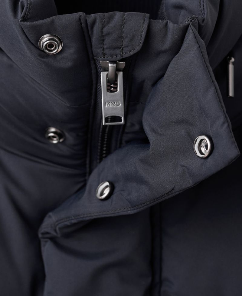 Men's Short Puffer Water-Repellent Anorak