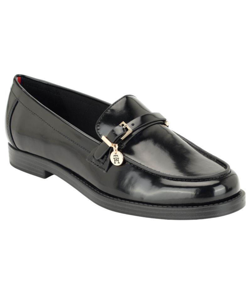 Women's Maxline Charm Buckle Strap Slip-On Dress Loafers