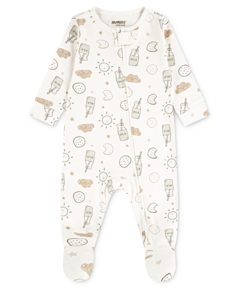 Baby Boys' Full-Zip Sleep and Play Footed Coverall