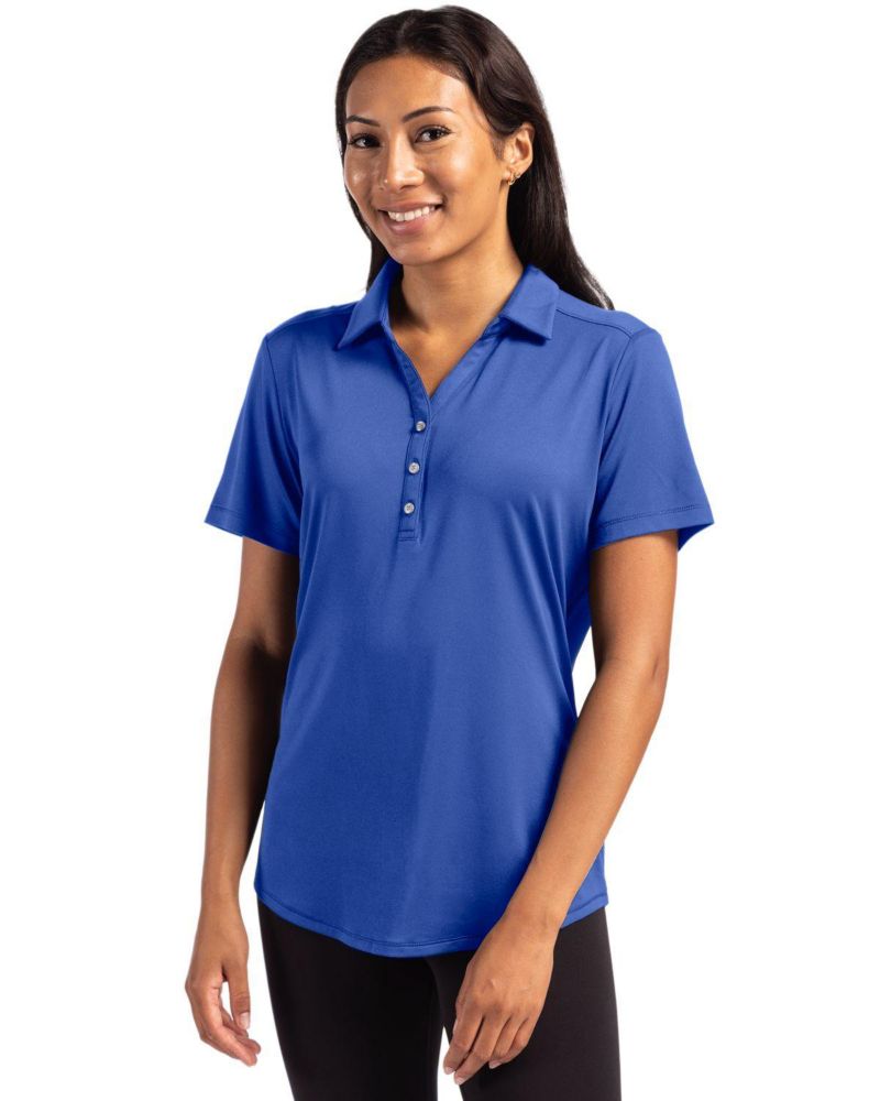 Women's Cutter and Buck Forge Stretch Short Sleeve Polo