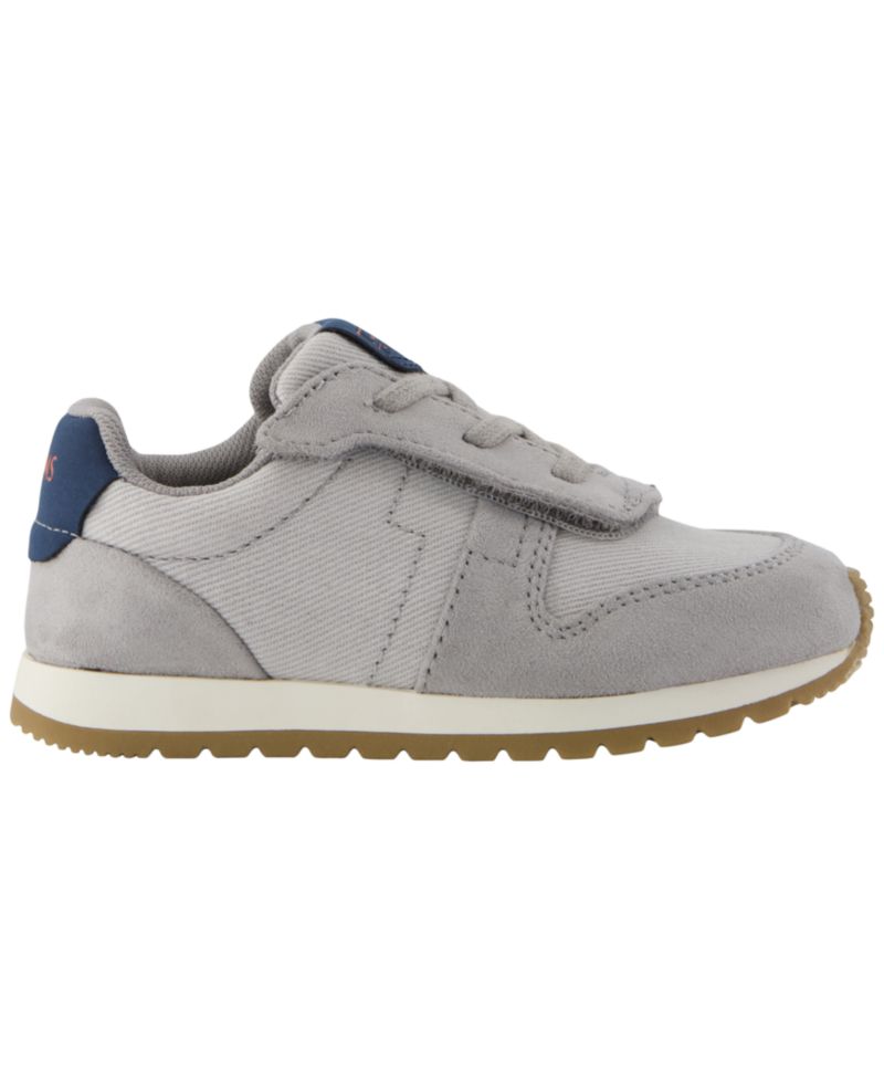 Toddler Boys' and Girls' TRVL LITE Retro Low-Top Adjustable Strap Sneakers