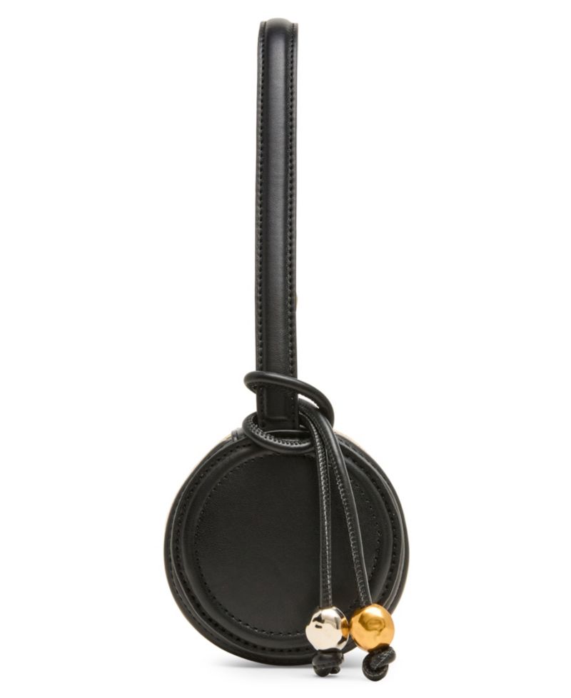 Bpriya Small Raffia Barrel Bag