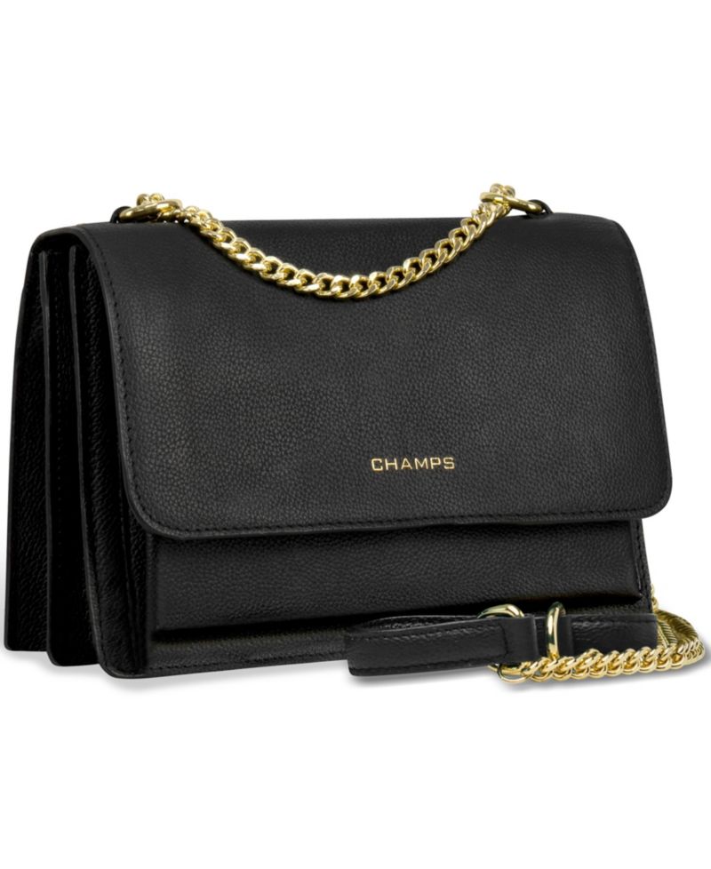 Leather Travel Clutch 8.5" Shoulder Bag