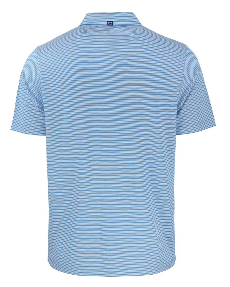 Men's Forge Eco Double Stripe Stretch Recycled Polo Shirt