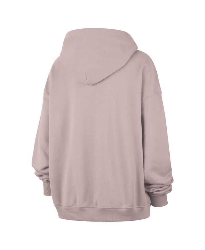 Women's Light Pink Indiana Fever Studio Fleece Hoodie
