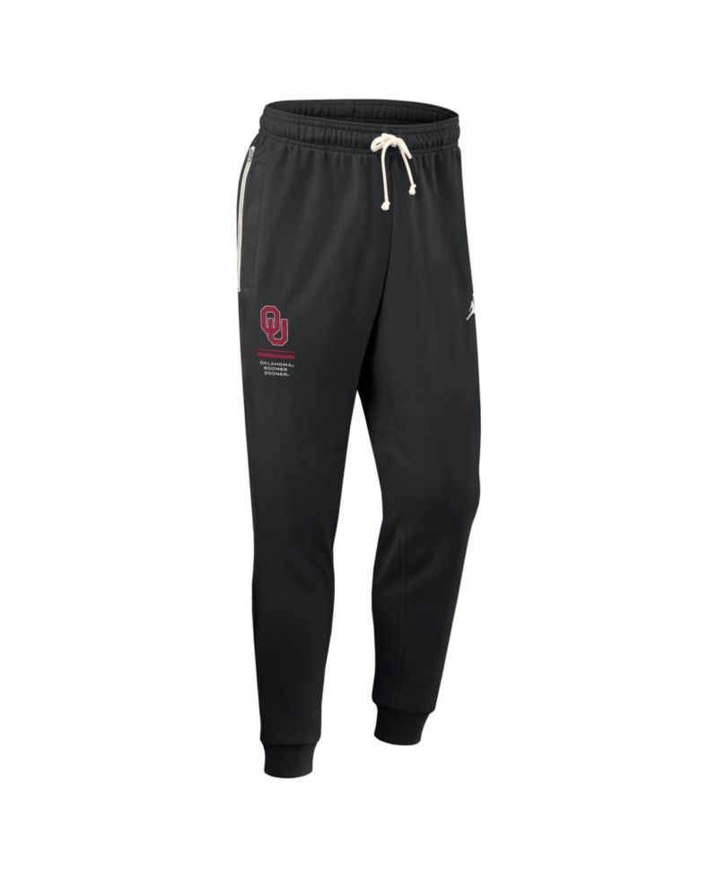 Men's Black Oklahoma Sooners 2026 Sideline Standard Issue Dri-FIT Taper Pants